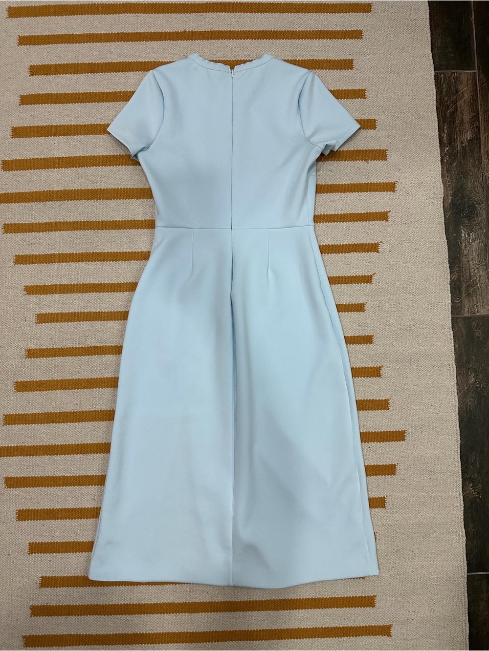 Rachel Parcell Ice Blue Button Front Midi Dress - Picture 2 of 6